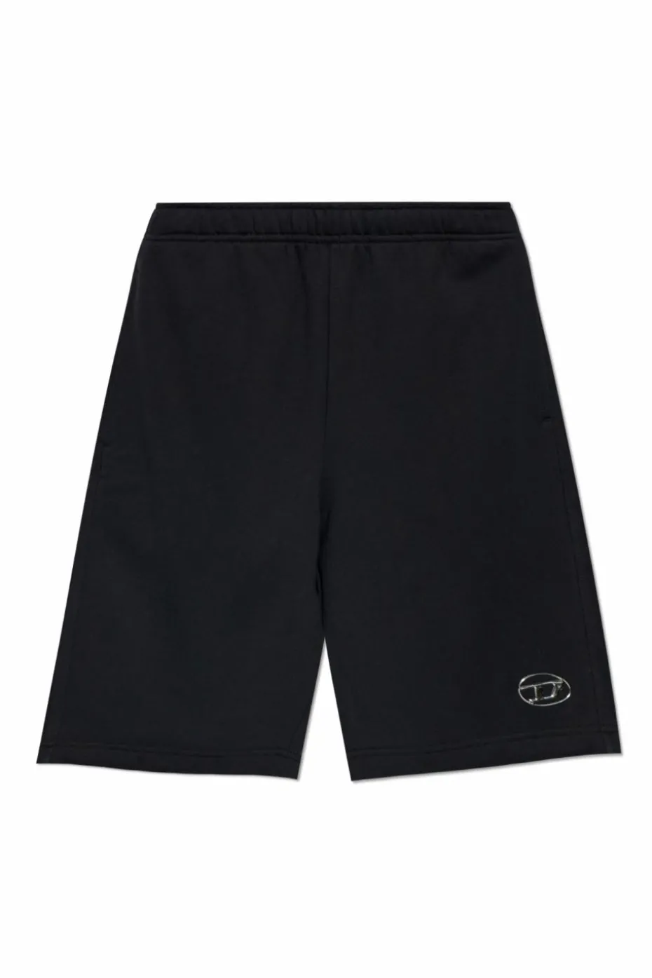 Diesel BLACK Sweat shorts ‘P-MARSHY-OD’