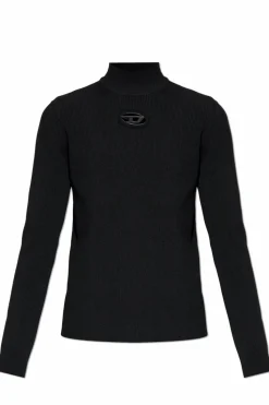 Diesel BLACK Sweater with 'K-ZACKary' logo