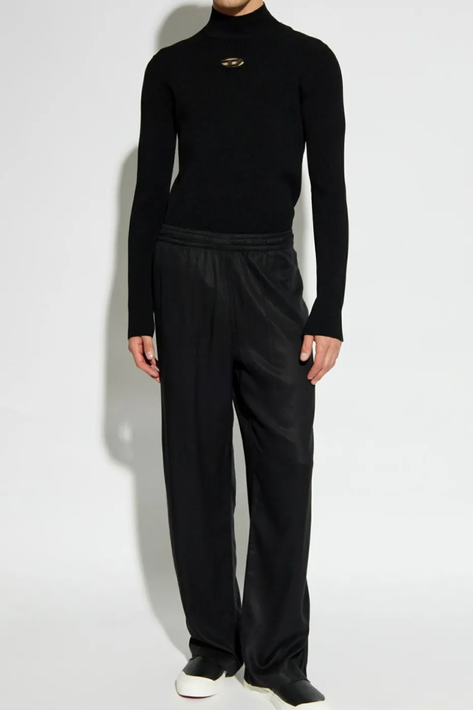 Diesel BLACK Sweater with 'K-ZACKary' logo
