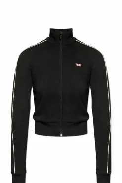 Diesel BLACK Sweatshirt `F-JAMILA-PIPING-D`