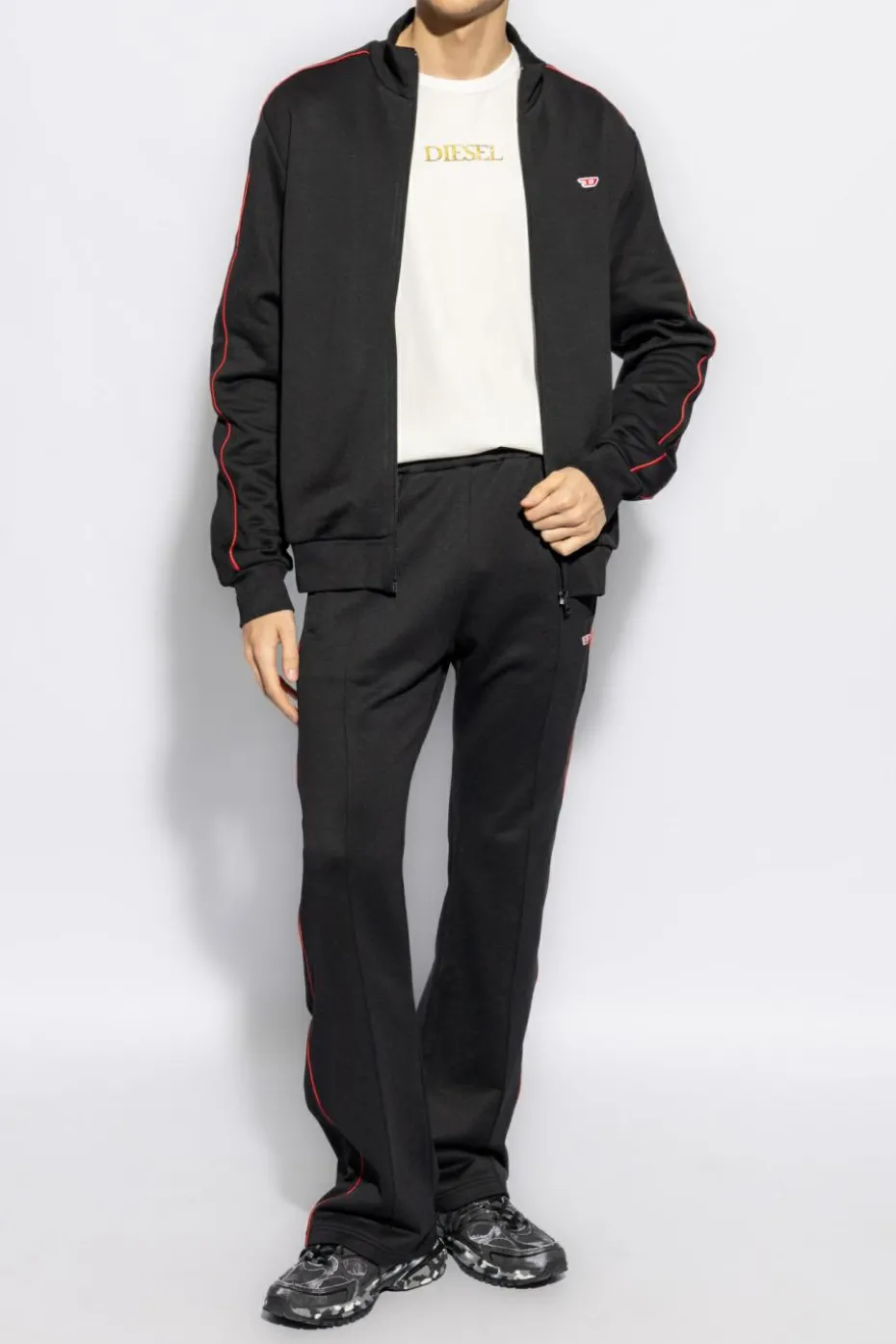 Diesel BLACK Sweatshirt `S-LOCK-D`