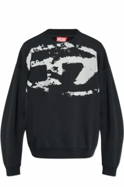 Diesel BLACK Sweatshirt S-BOXT-N5