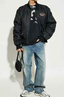 Diesel BLACK Sweatshirt S-BOXT-N5