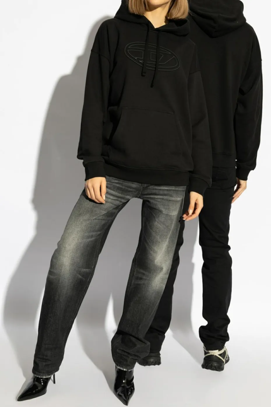 Diesel BLACK Sweatshirt S-UMMER-BIGOVAL