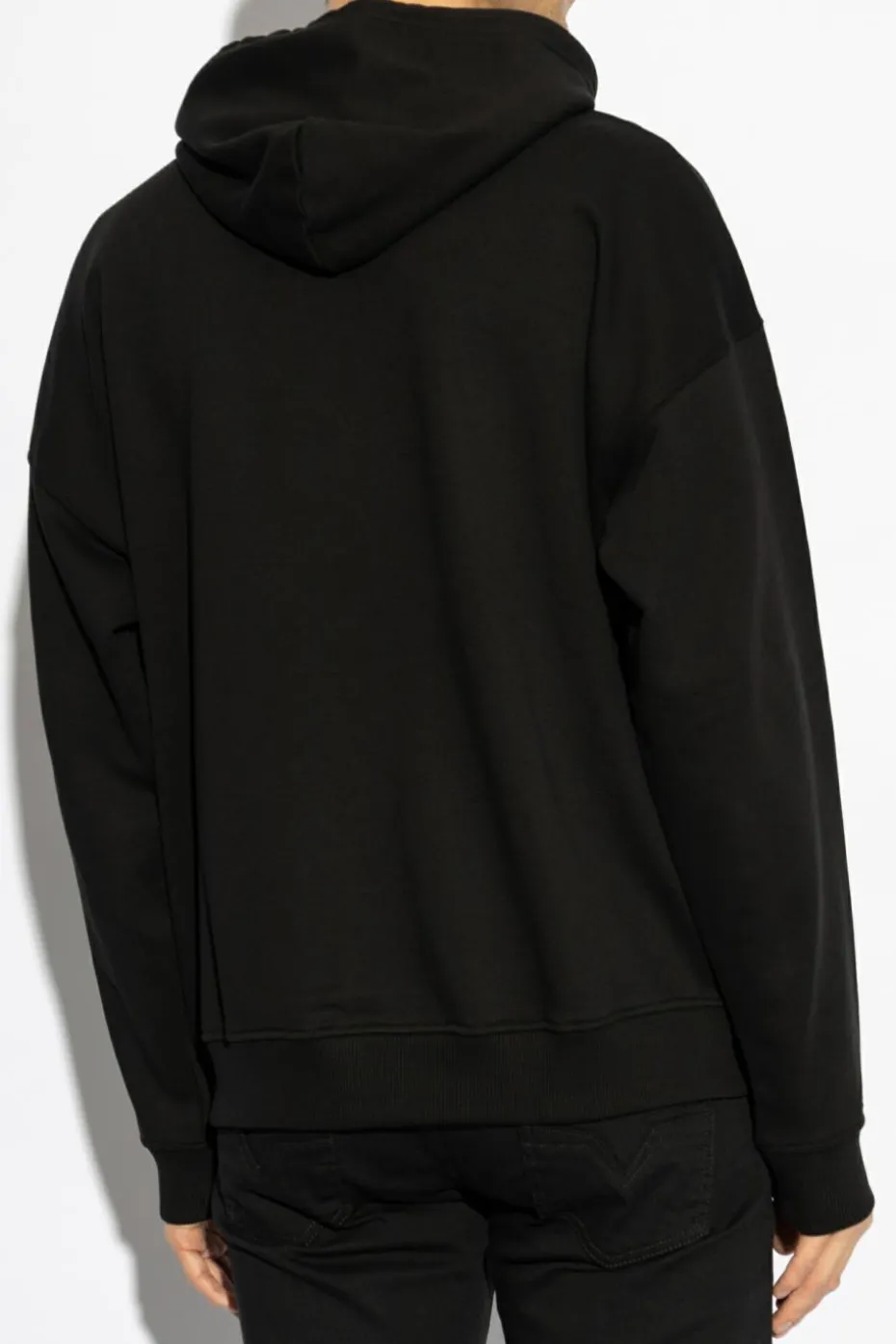 Diesel BLACK Sweatshirt S-UMMER-BIGOVAL