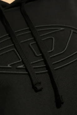 Diesel BLACK Sweatshirt S-UMMER-BIGOVAL