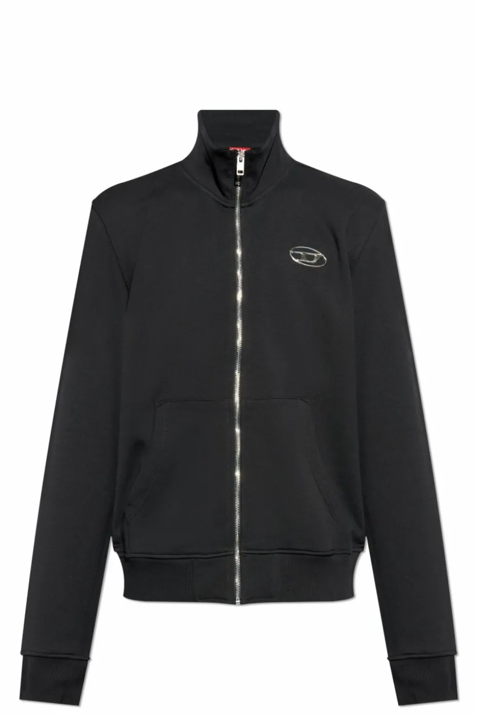 Diesel BLACK Sweatshirt S-GINNI-ZIP