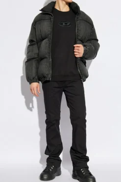 Diesel BLACK Sweatshirt S-BOXT-OD