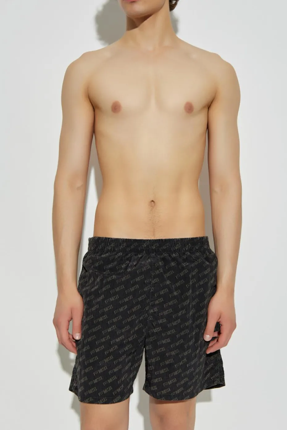 Diesel BLACK Swim Shorts `DANIEL-41-MONO-UTLT`