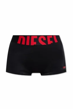 Diesel BLACK Swim trunks MYA-D-POP