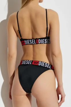 Diesel BLACK Swimsuit top BFB-BRA-EL