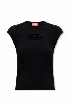 Diesel BLACK ‘T-ANGIE’ T-shirt