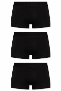 Diesel BLACK Three-pack boxer shorts