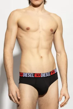 Diesel BLACK Three-pack briefs UMBR-ANDRETHREEPACK