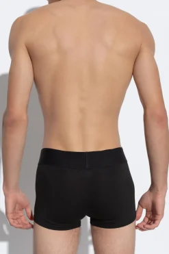 Diesel BLACK Three-pack of boxer briefs with logo