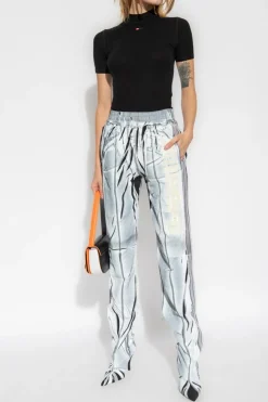 Diesel BLACK ’T-MOKKY-MICRODIV’ ribbed top