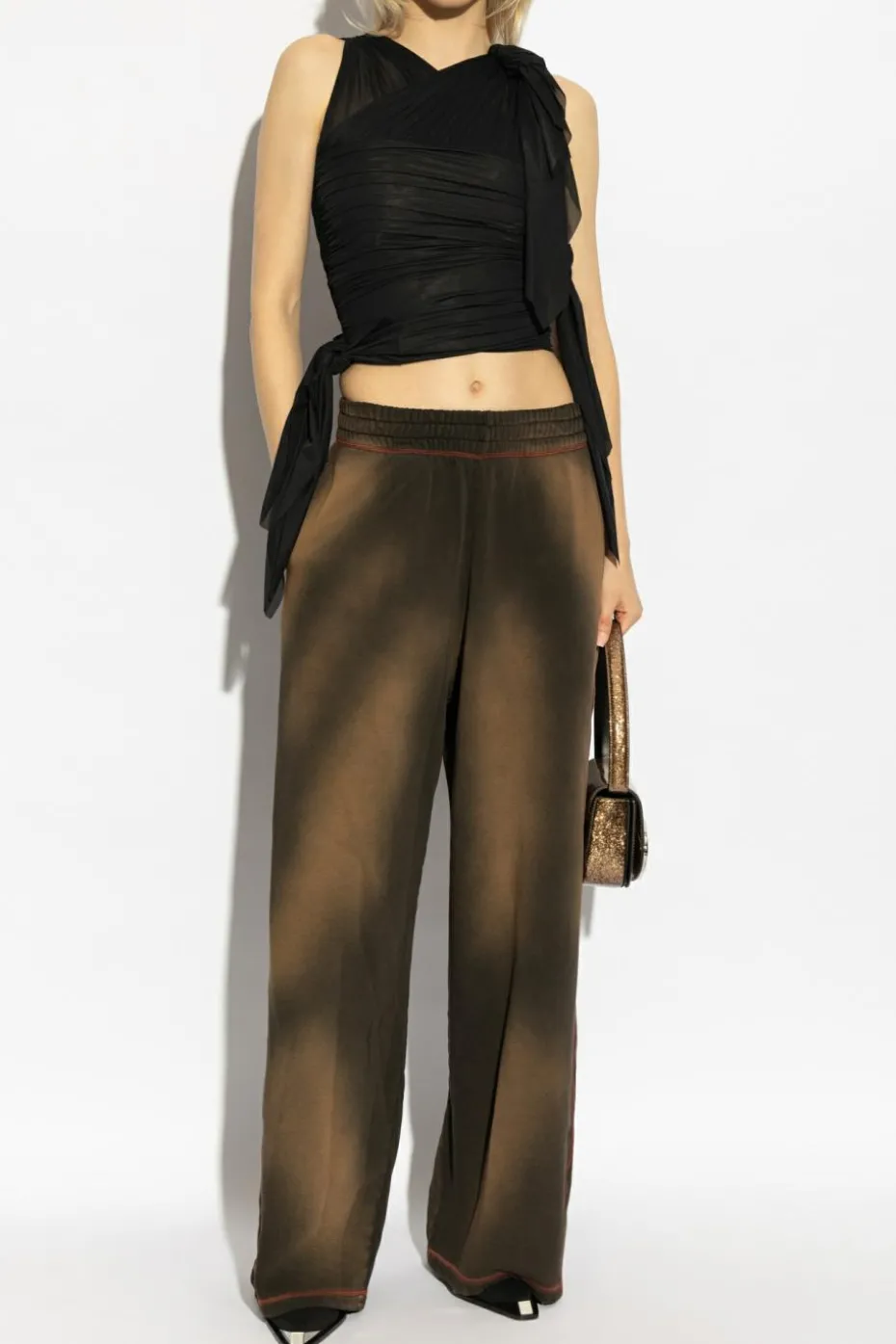 Diesel BLACK Top T-PERSEA-PLAIN