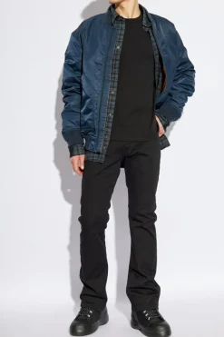 Diesel BLACK T-shirt T-ADJUST-SLITS-R17