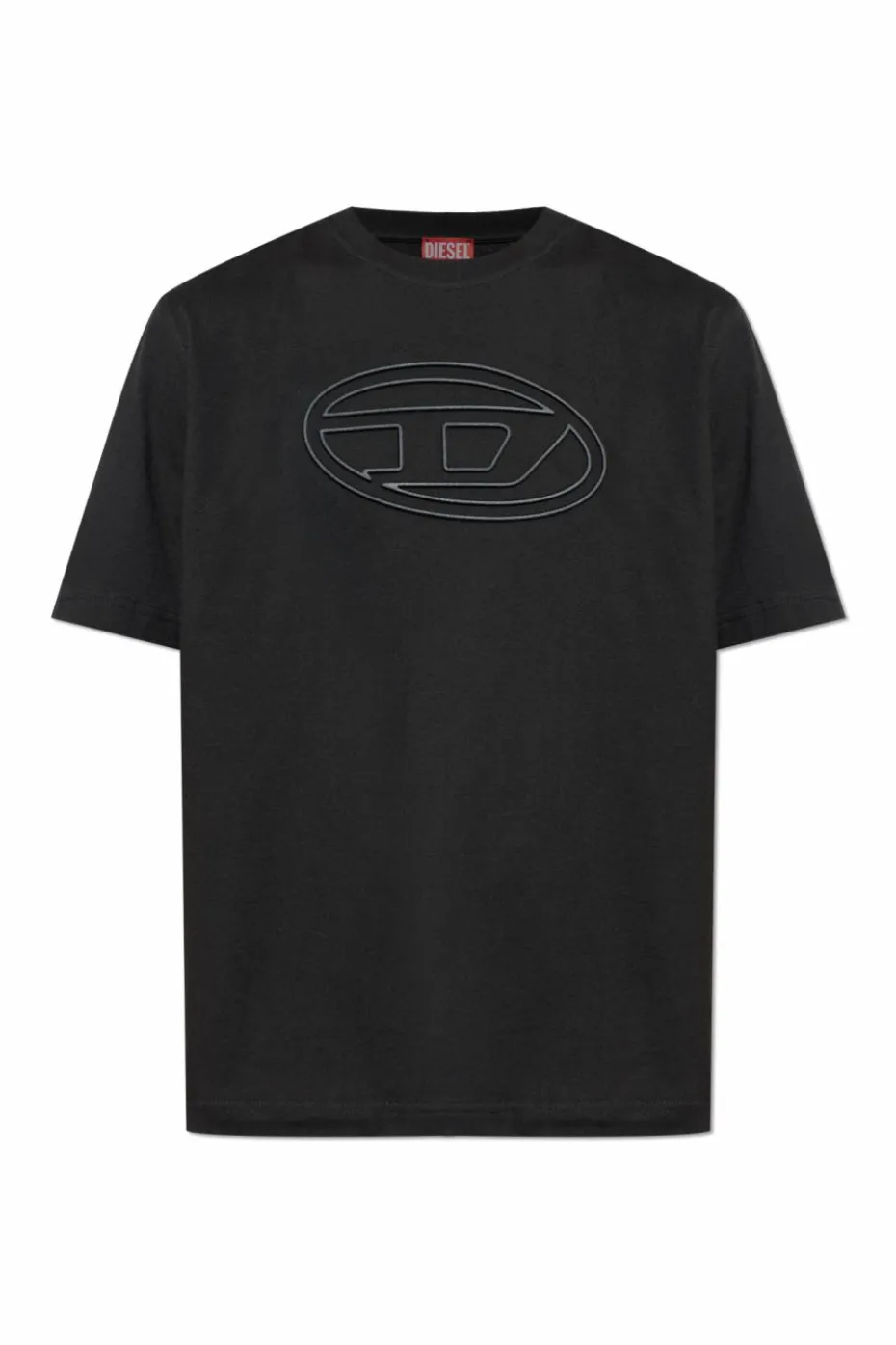 Diesel BLACK T-shirt T-ADJUST-BIGOVAL