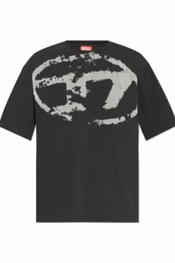 Diesel BLACK T-shirt T-BOXT-N14