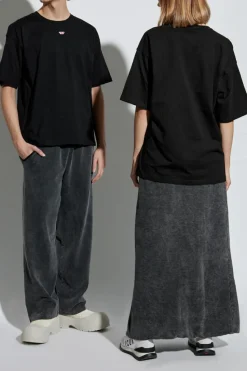 Diesel BLACK T-shirt T-BOXT-D