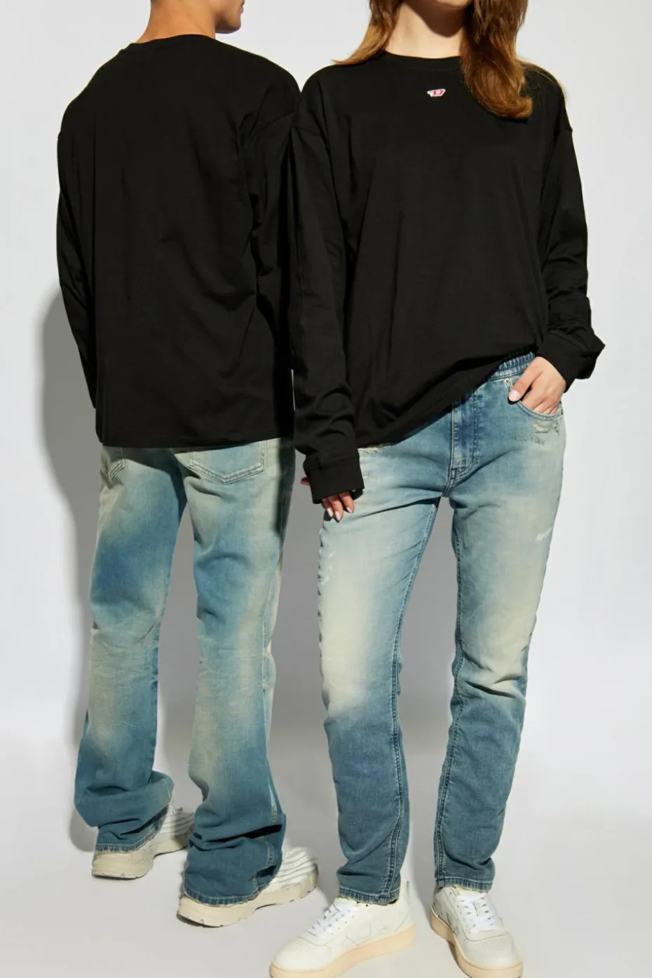 Diesel BLACK T-shirt `T-BOXT-LS-D`