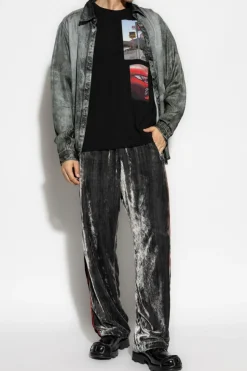 Diesel BLACK T-shirt 'T-BOXT-T3'