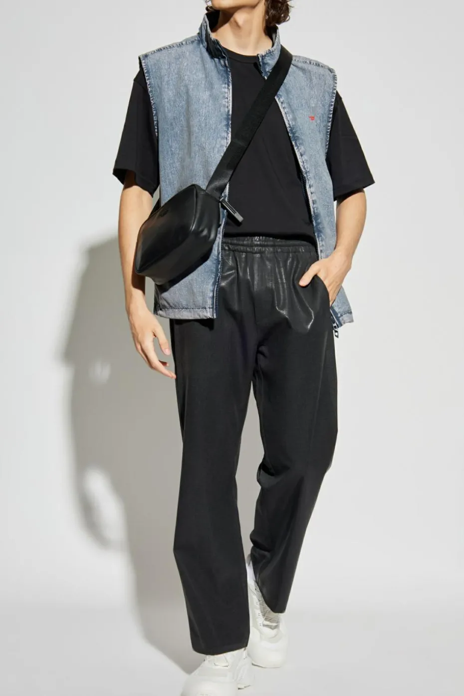 Diesel BLACK T-shirt `T-BOXT-T6`
