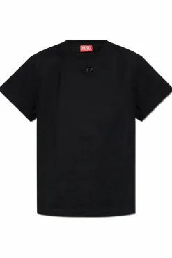 Diesel BLACK T-shirt T-MAREY
