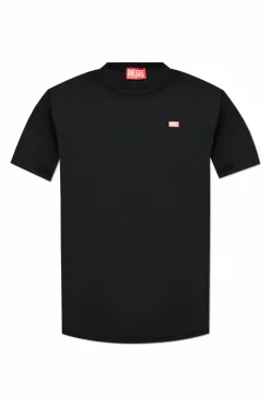 Diesel BLACK T-shirt āT-MIEGOR-K77ā