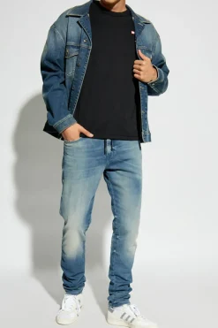 Diesel BLACK T-shirt ‘T-MIEGOR-K77’