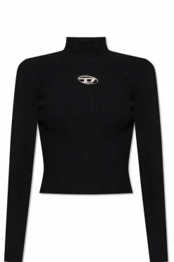 Diesel BLACK Turtleneck M-VALARI-TN
