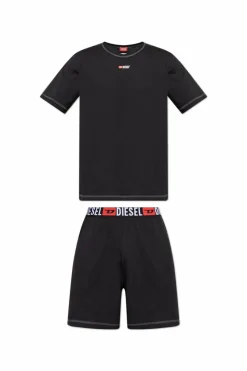 Diesel BLACK Two-piece pajamas "ET-ADAM-D-CORE"