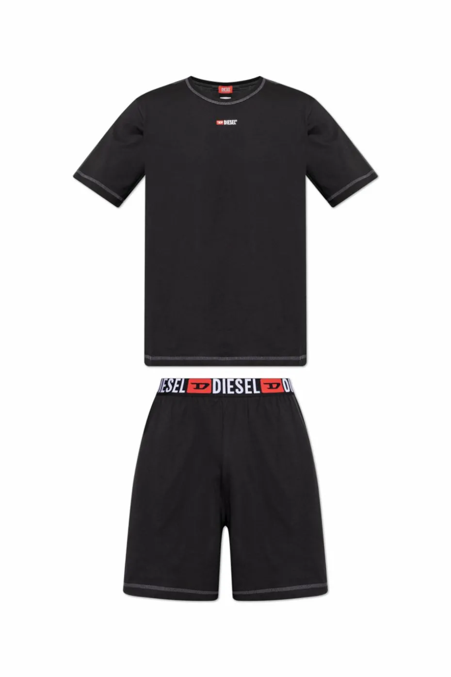 Diesel BLACK Two-piece pajamas "ET-ADAM-D-CORE"