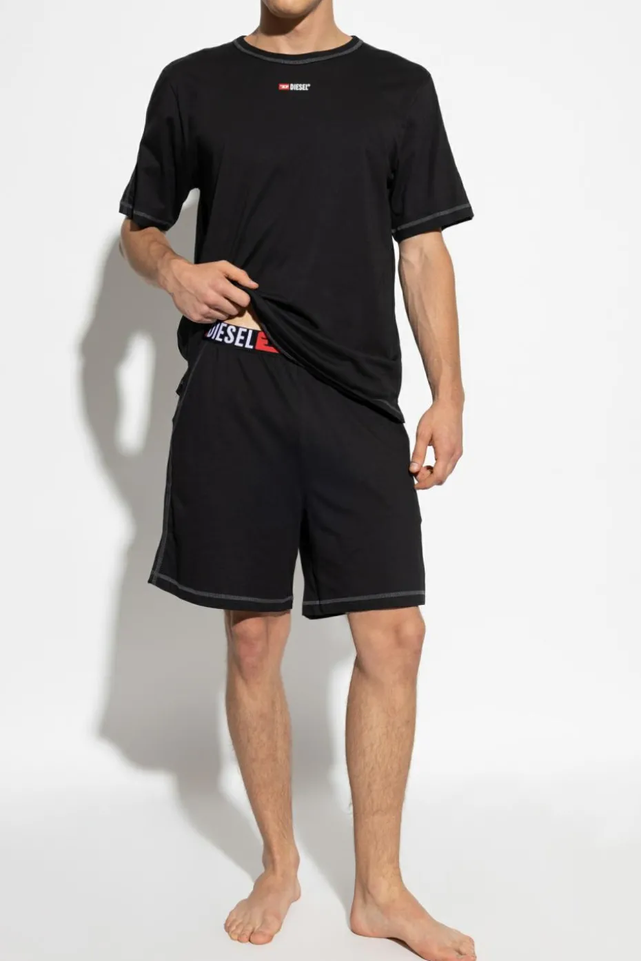Diesel BLACK Two-piece pajamas "ET-ADAM-D-CORE"