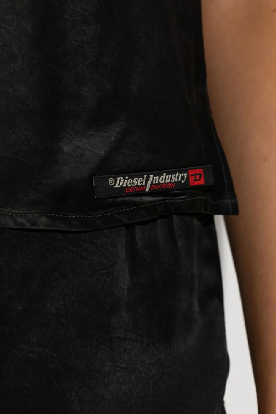 Diesel BLACK Two-piece pajamas "SET-IVONE-DNM"