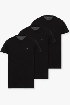 Diesel BLACK ‘UMTEE’ T-shirt 3-pack