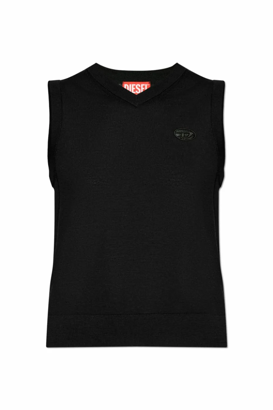 Diesel BLACK Vest M-ALIGEA