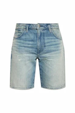 Diesel BLUE Denim shorts `D-FIN`