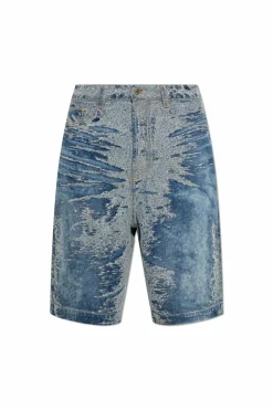Diesel BLUE Denim shorts D-LIRE-SHORT-S
