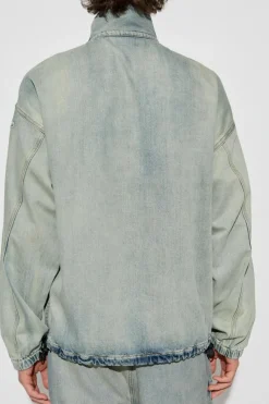 Diesel BLUE Denim sweatshirt D-FLOW-S1