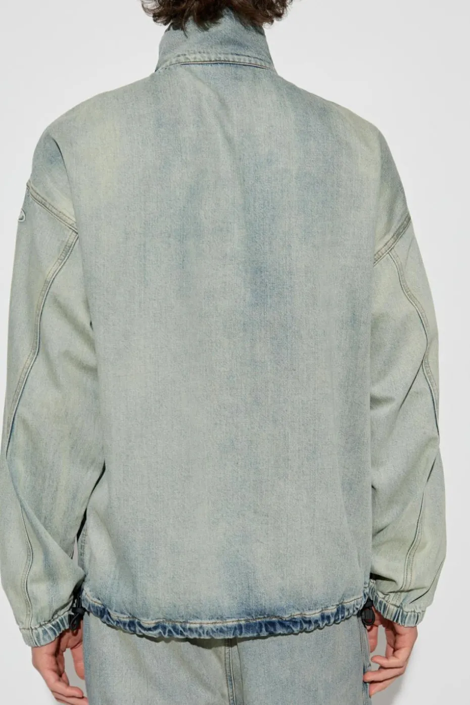 Diesel BLUE Denim sweatshirt D-FLOW-S1