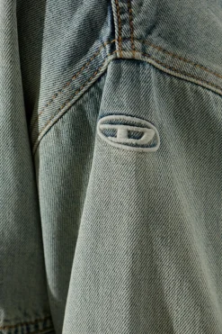 Diesel BLUE Denim sweatshirt D-FLOW-S1