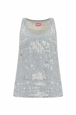 Diesel BLUE Denim top E-DALBY-FSG