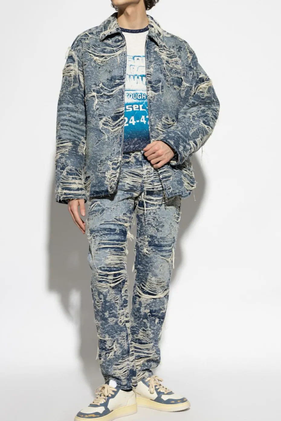 Diesel BLUE Jacket D-IVAR-FSG1
