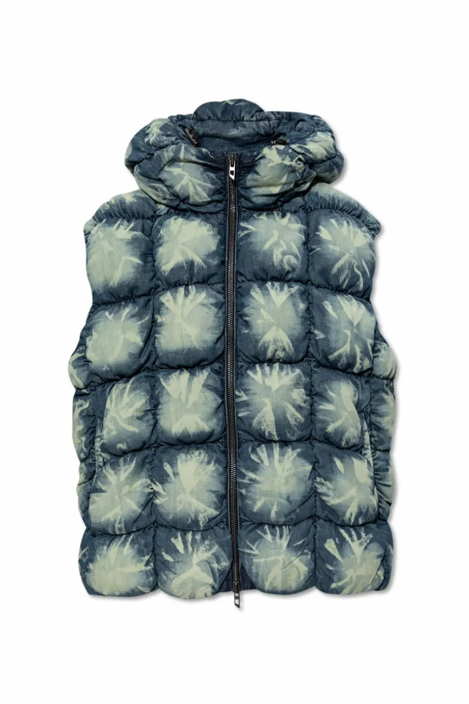 Diesel BLUE Padded vest ‘W-THYS’