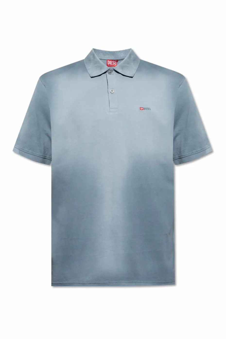 Diesel BLUE Polo with logo T-REJUST-R3
