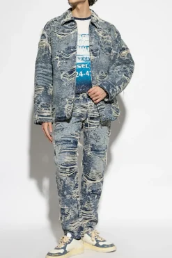 Diesel BLUE Ribbed top K-ROD