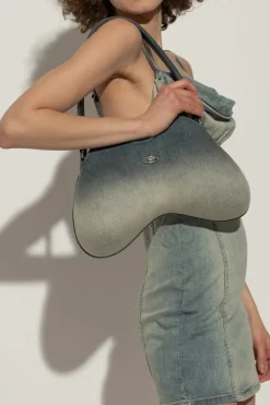 Diesel BLUE Shoulder bag PLAY DOUBLE-D SHOULDER