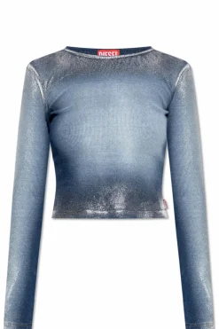 Diesel BLUE Top T-BANES-NC-Q1